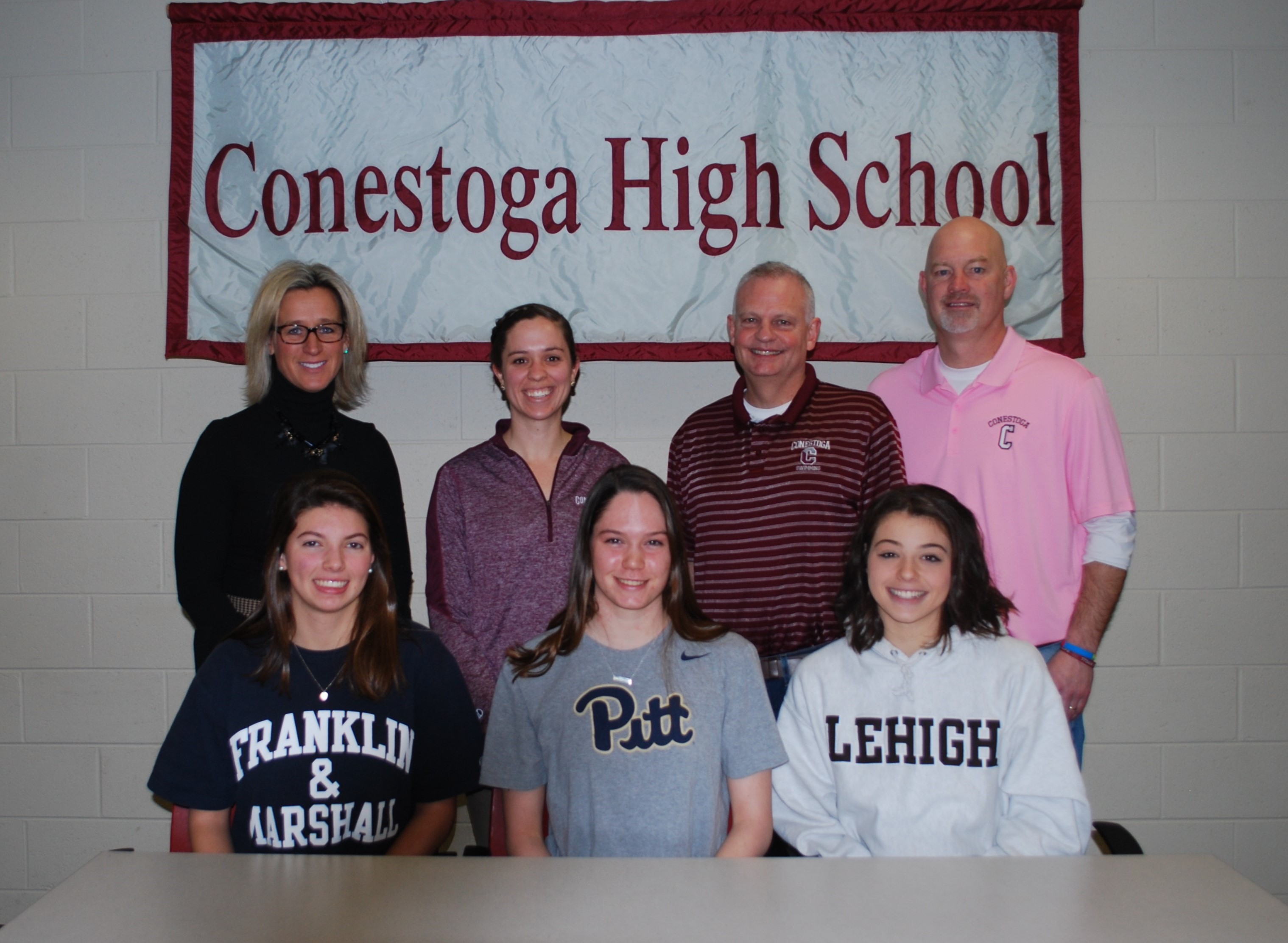 Conestoga fetes seven swimmers who commit to colleges PA Prep Live