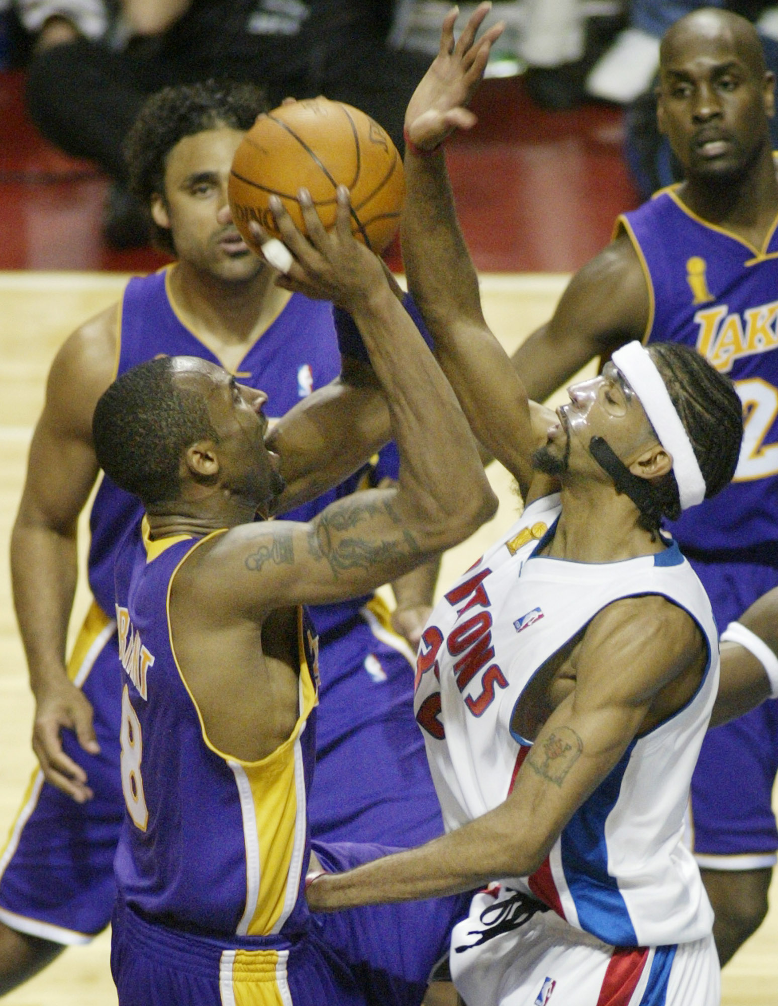 Rip Hamilton shares why beating Kobe Bryant in the 2004 Finals