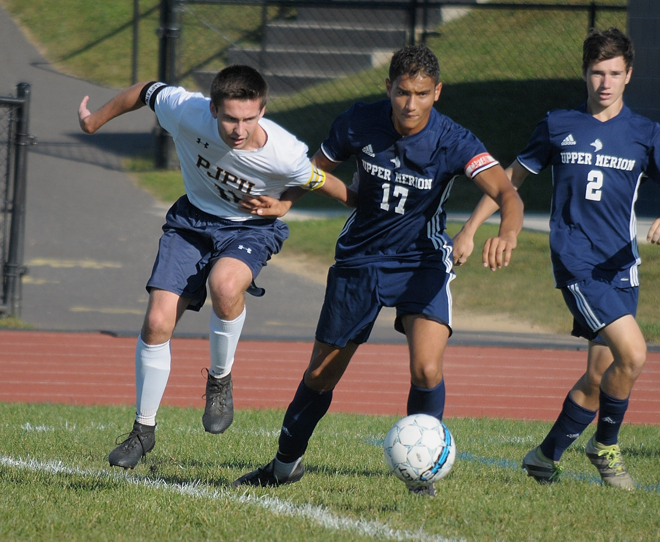 Lorenzo Mancino scores twice in Upper Merion’s win over Pope John Paul ...