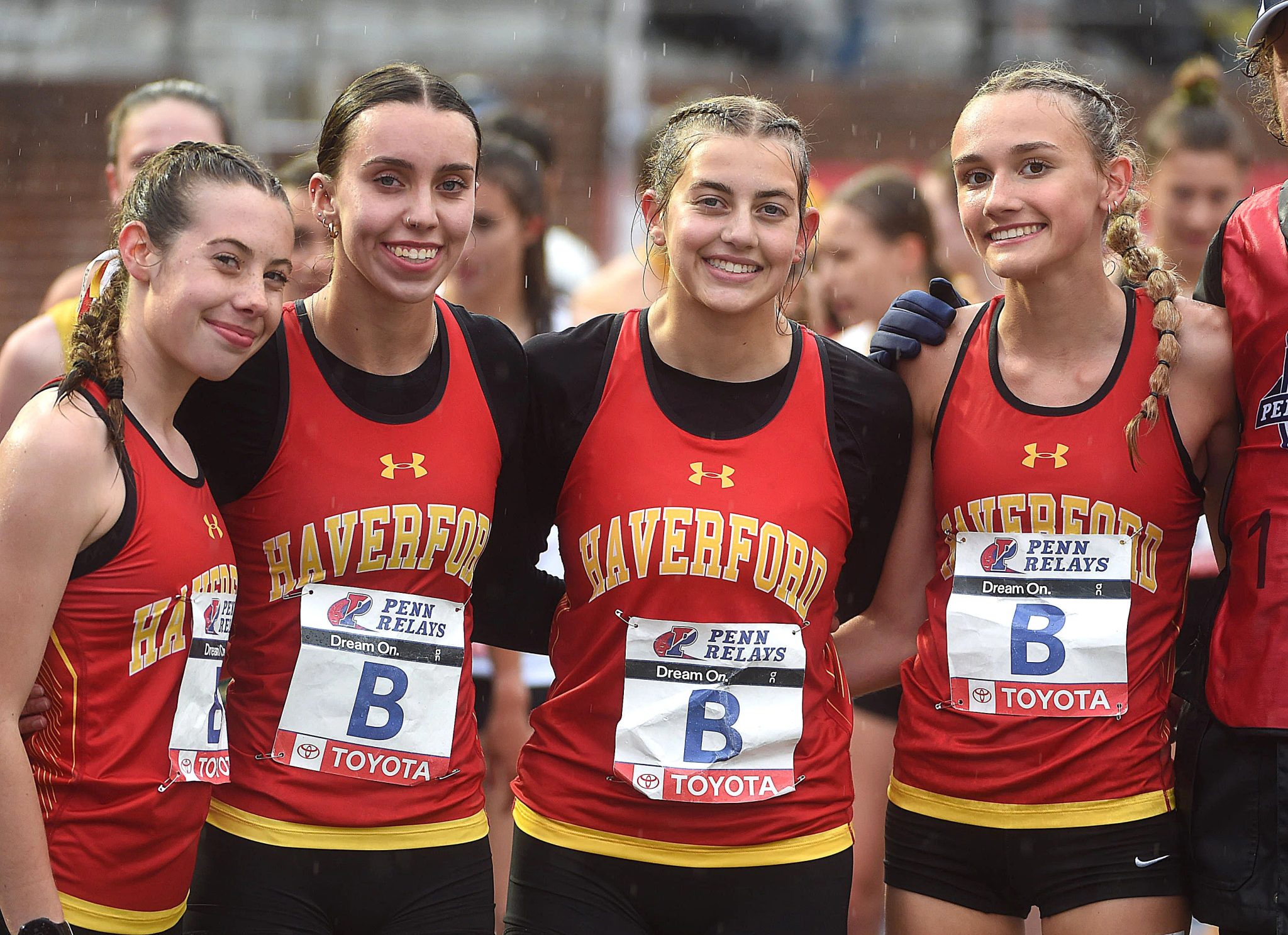 Penn Relays Haverford girls finish third in DMR championship race PA