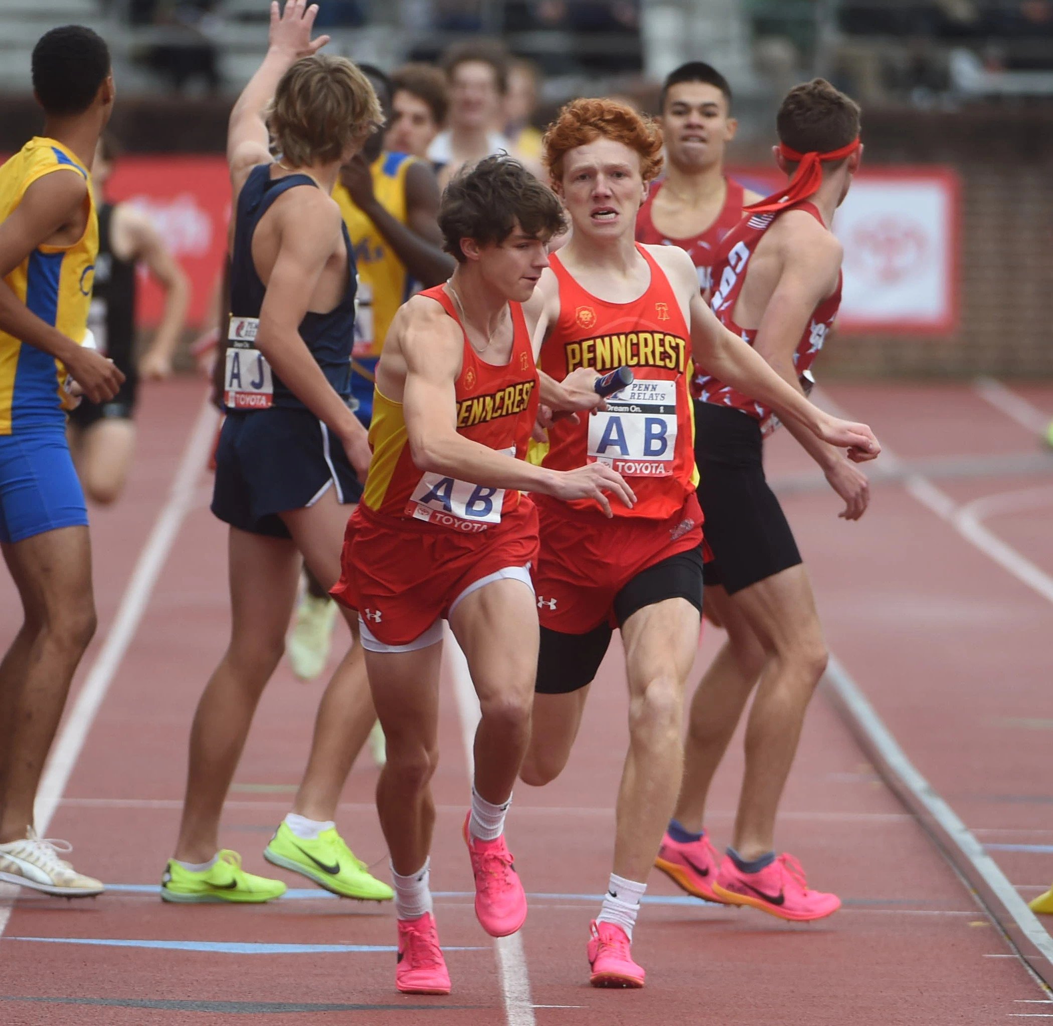 Penn Relays Penncrest gets its wish, advances in 3,200meter relay