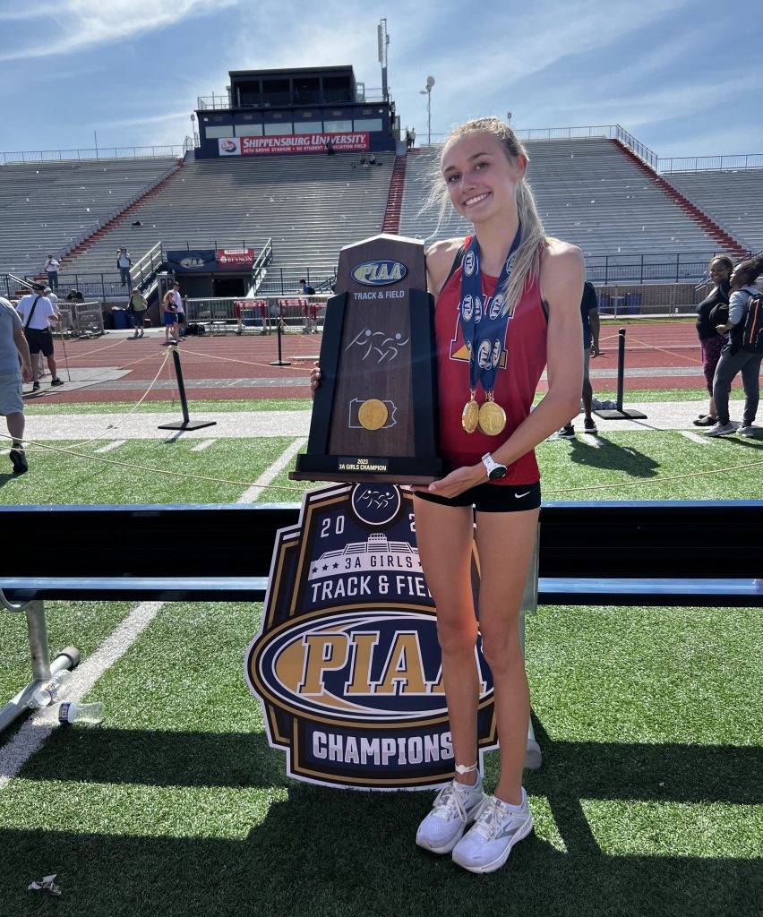 AllDelco Girls Track and Field Medalwinning sophomore season could